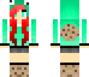 ombre cookie moster