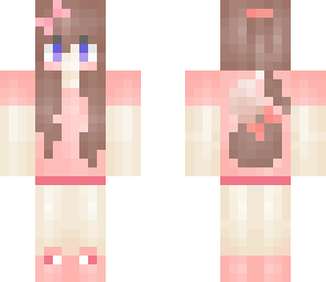 pretty pink cat girl