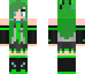 green hatsune miku