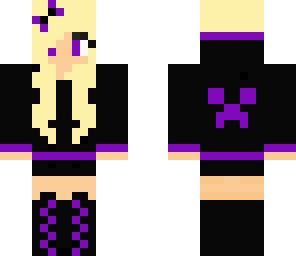 purple creeper girl