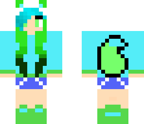 panda fox girl