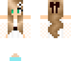 my minecraft wedding dress