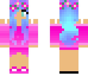 pink style flower child 