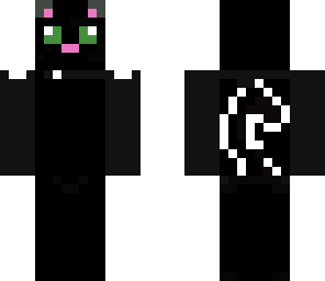 black cat girl