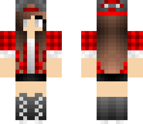 brunette skater girl