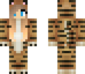 cute tiger girl