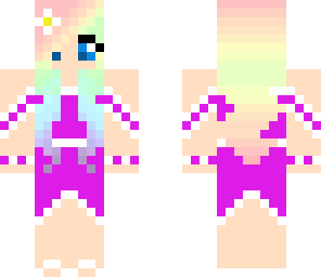 purple dressed girl