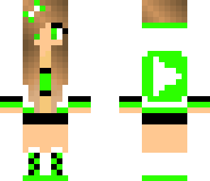 green youtube girl