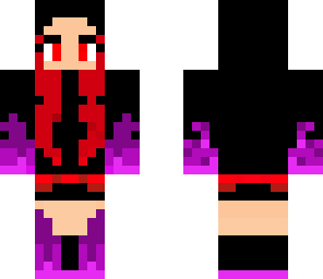 purple flames