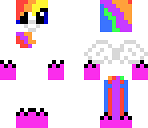 rainbow pony