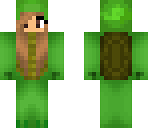 turtle girl edit