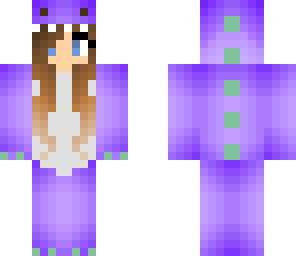 cute purple daino