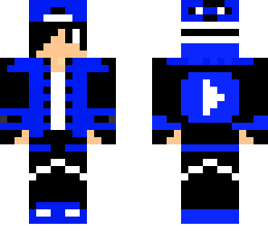 blue youtuberboy
