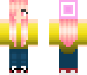 pink hippy girl