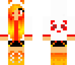 edited fire panda girl