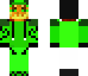 green hoodie enderman