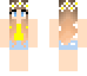 hipster flower chick
