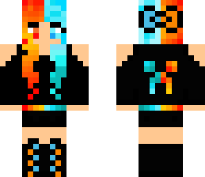 fire and ice girl