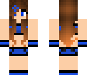 blue summer girl