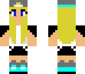 blondie with better shorts and sleaves