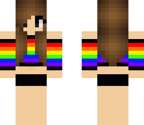 rainbow girl