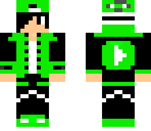 green lime teenager youtuber