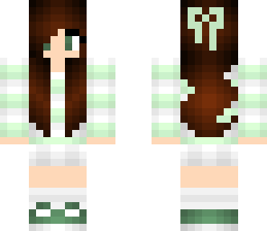 green sweater girl