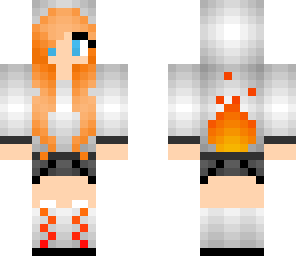 flame girl