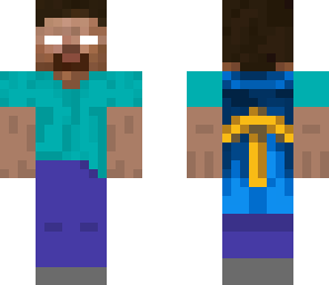 herobrine with minecon cape