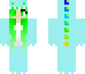 teal dino girl fixed