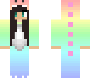pastel dino girl