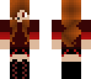 brown hairred girl