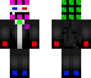 rubix cube in a suit