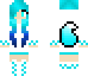 blue fox girl