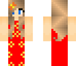 sunset dress girl