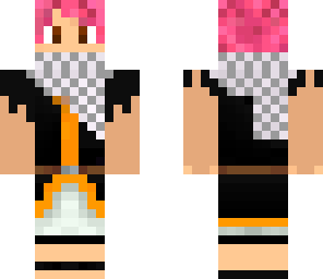 natsu with pink guild stamp