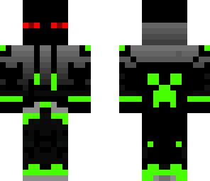 ender teen green red eyed