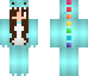 my new dino skin