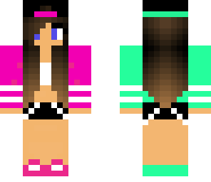 pink and green tomboy