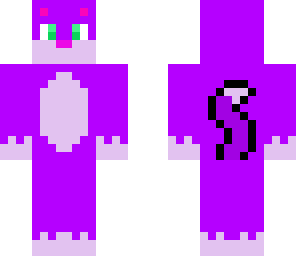 random purple cat