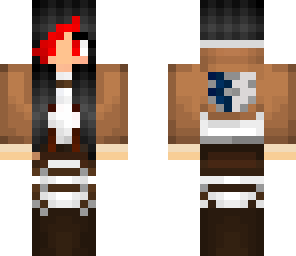 edited aot girl skin