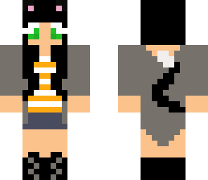 girl with cat ears