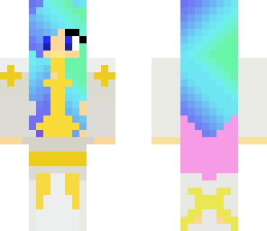 white and gold dressed girl