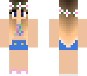 ombre flower crown girl