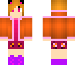 pink and purple girl textured