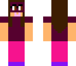 girl with glasses