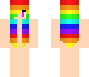 rainbow  hair