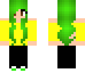 green hair girl -specal thanks to keysee123