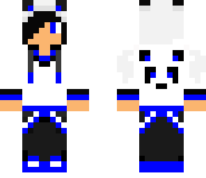 blue panda boy