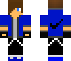blue nike boy